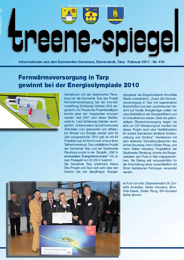 Treenespiegel Februar 2011