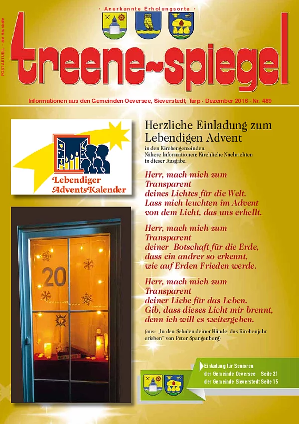 Treenespiegel Dezember 2016