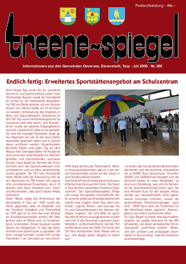 Treenespiegel Juli 2008