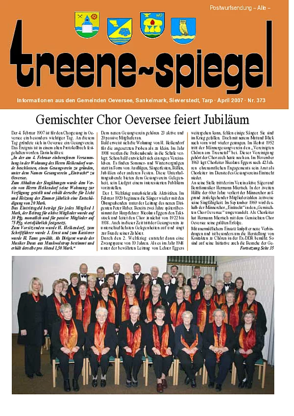 Treenespiegel April 2007