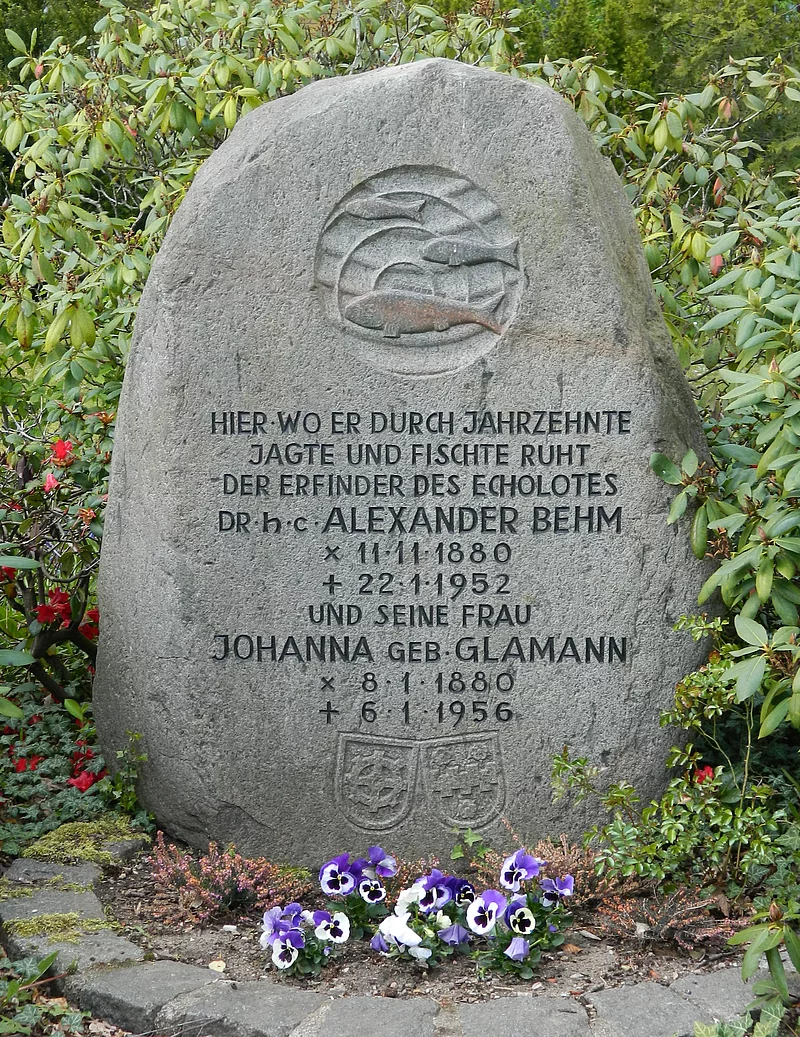 Das Grab von Dr. Alexander Behm und seiner Frau Johanna