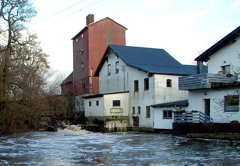 Die Wassermühle im Jahre 2004