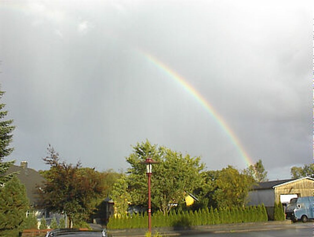 Regenbogen über Oeversee (Nr. 14)