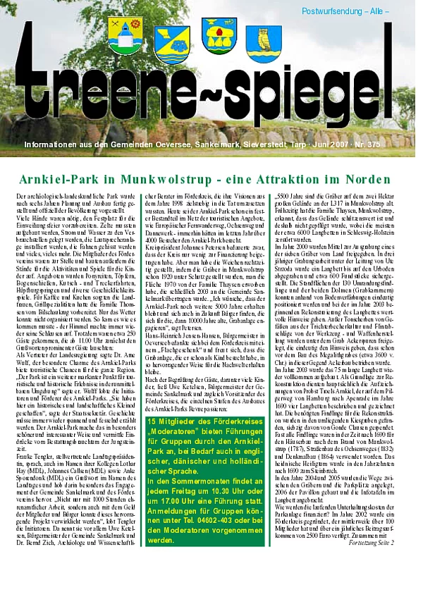 Treenespiegel Juni 2007