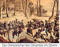 Die Österreicher bei Oeversee im Sturm